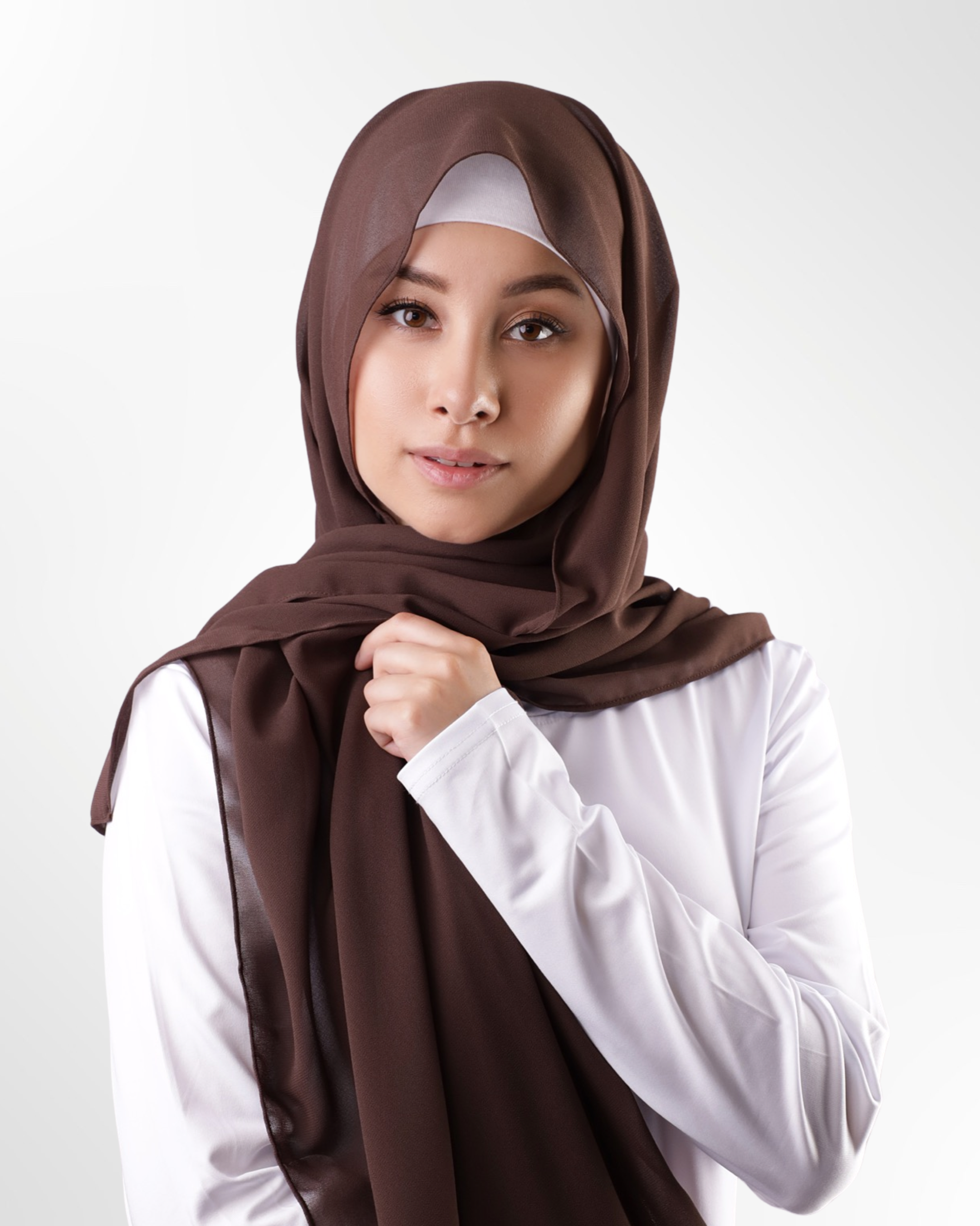 Georgette Chiffon Hijab – Dune - Modern Abayati