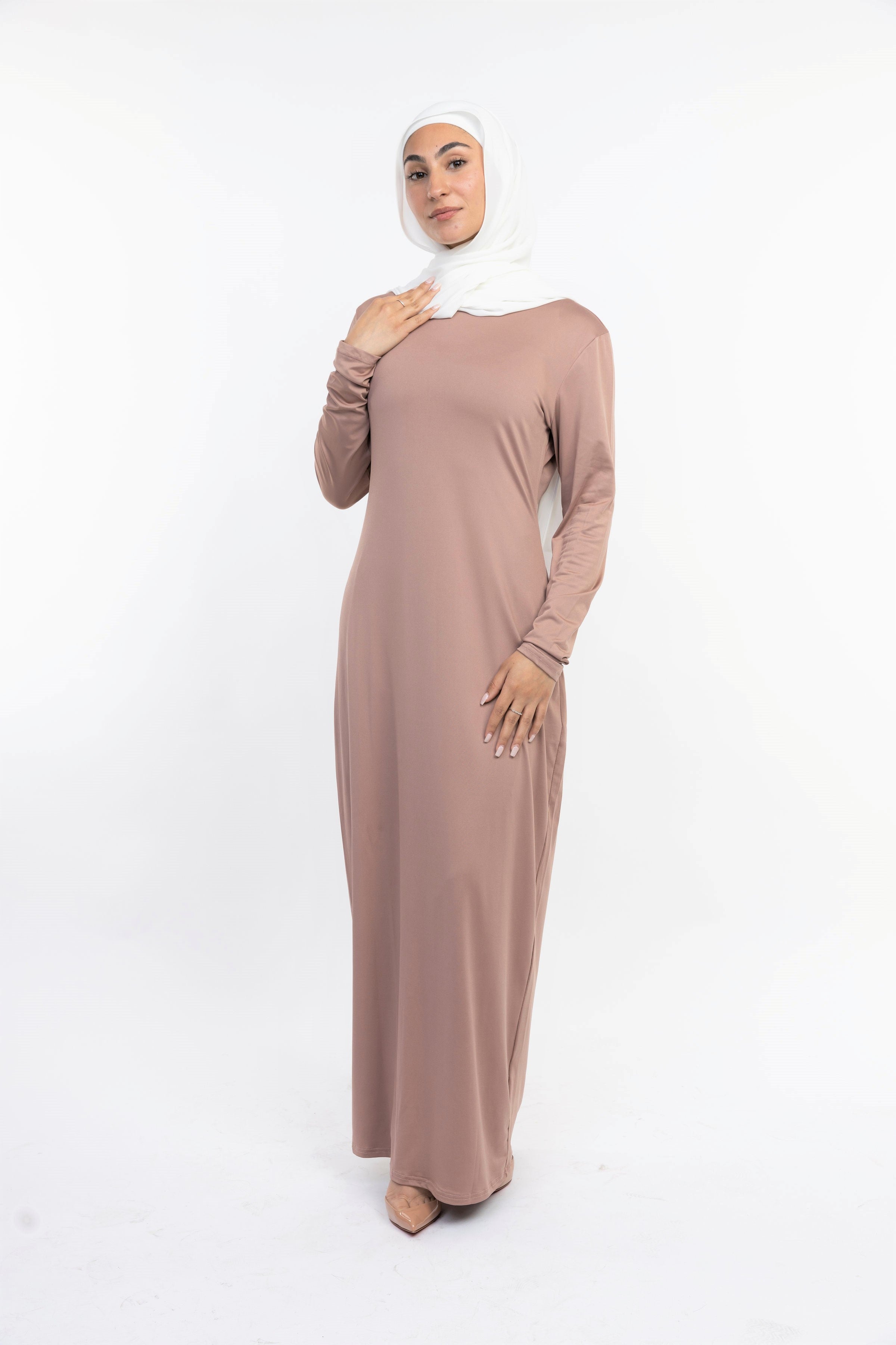Taupe Bodycon - Modern Abayati