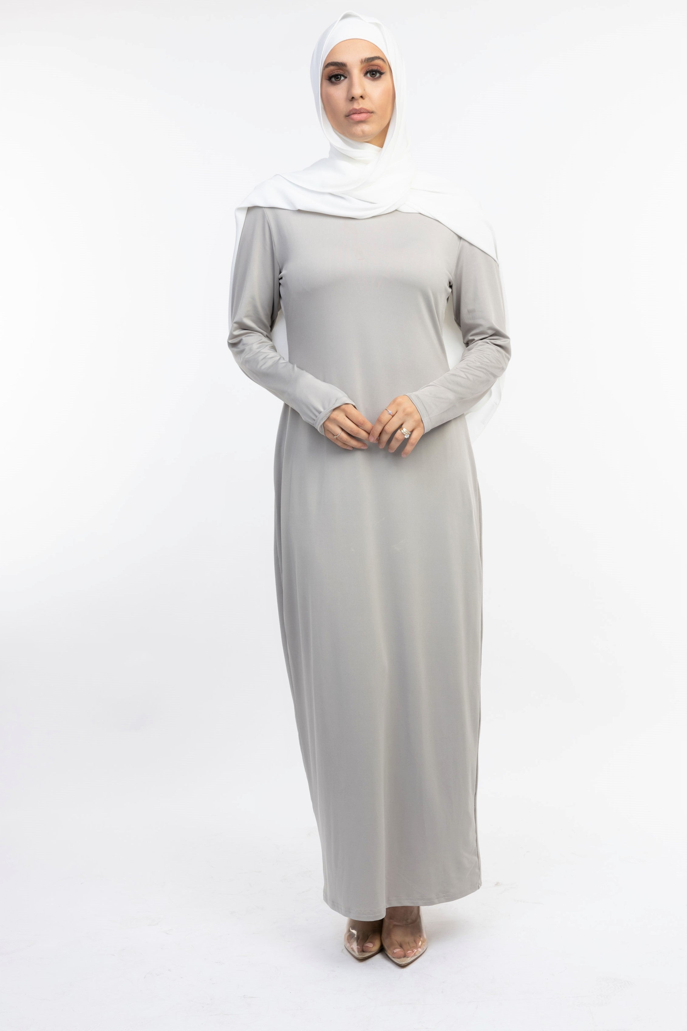 Grey Bodycon - Modern Abayati