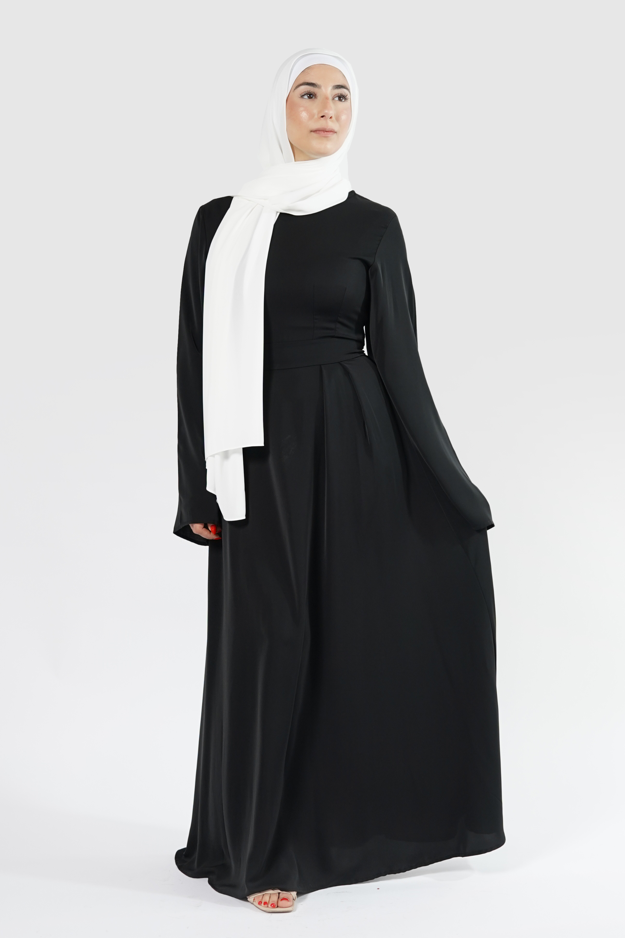 Layla Maxi Gown - Black - Modern Abayati