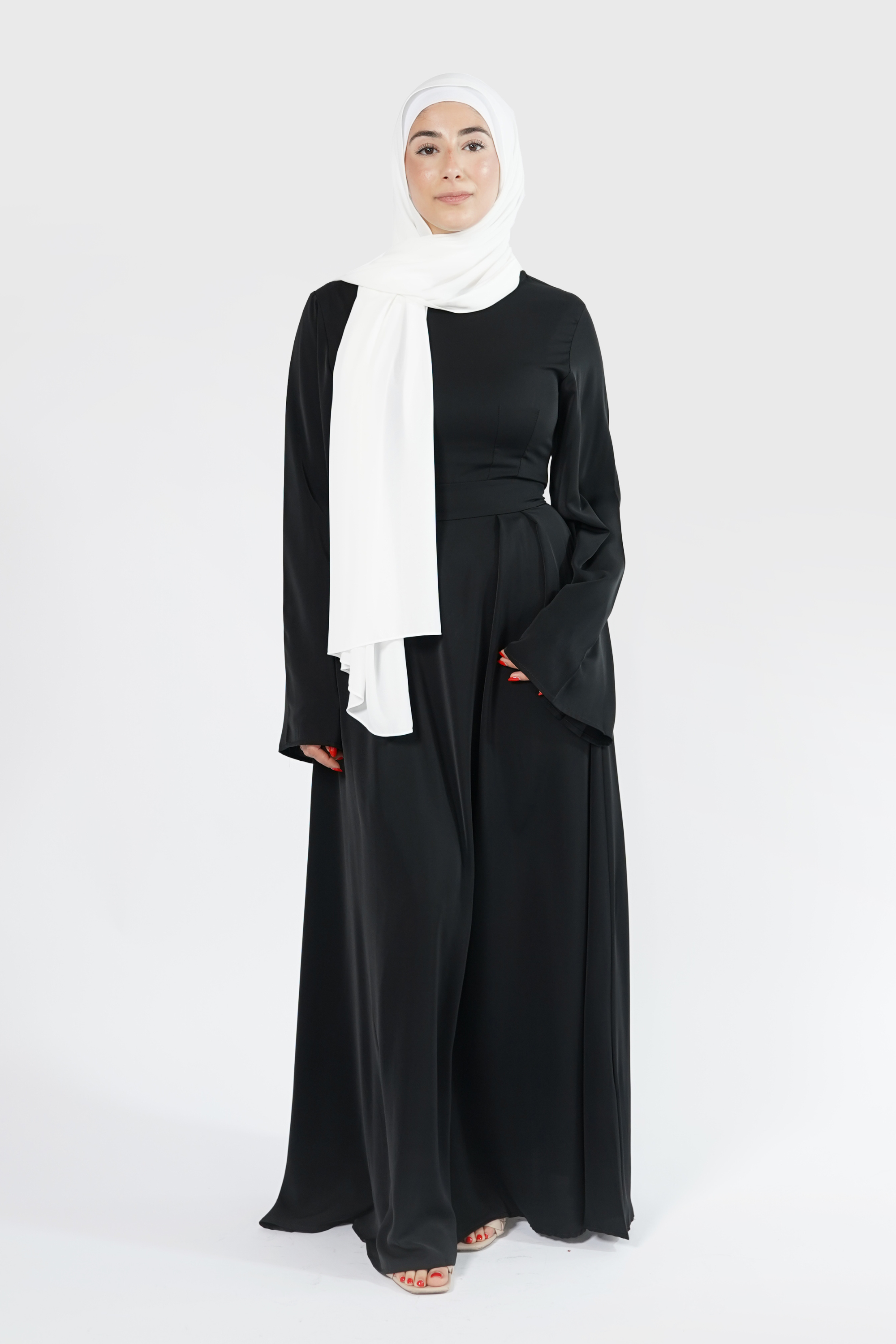 Layla Maxi Gown - Black - Modern Abayati