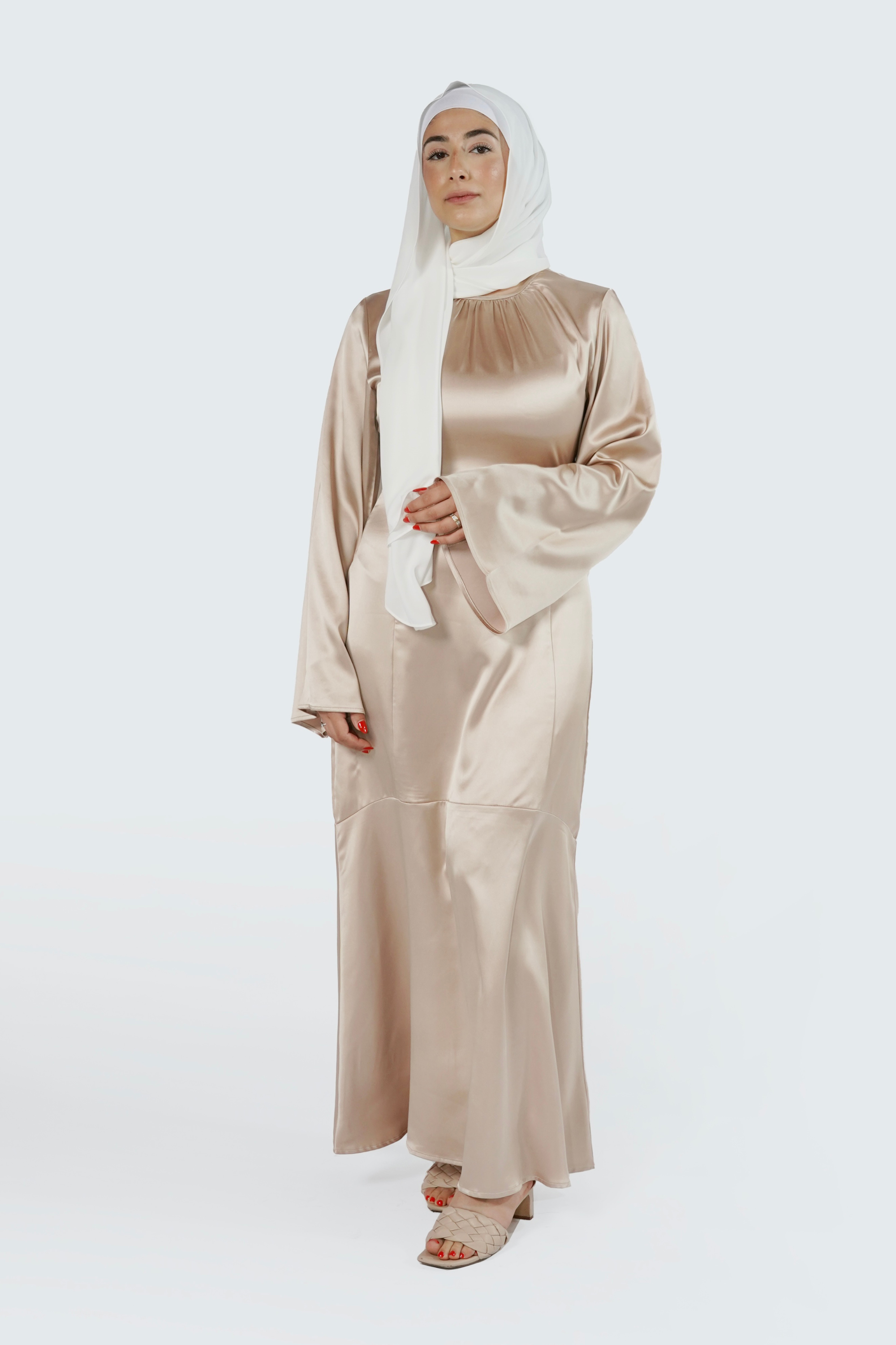 Madina Satin Gown - Hazlewood - Modern Abayati