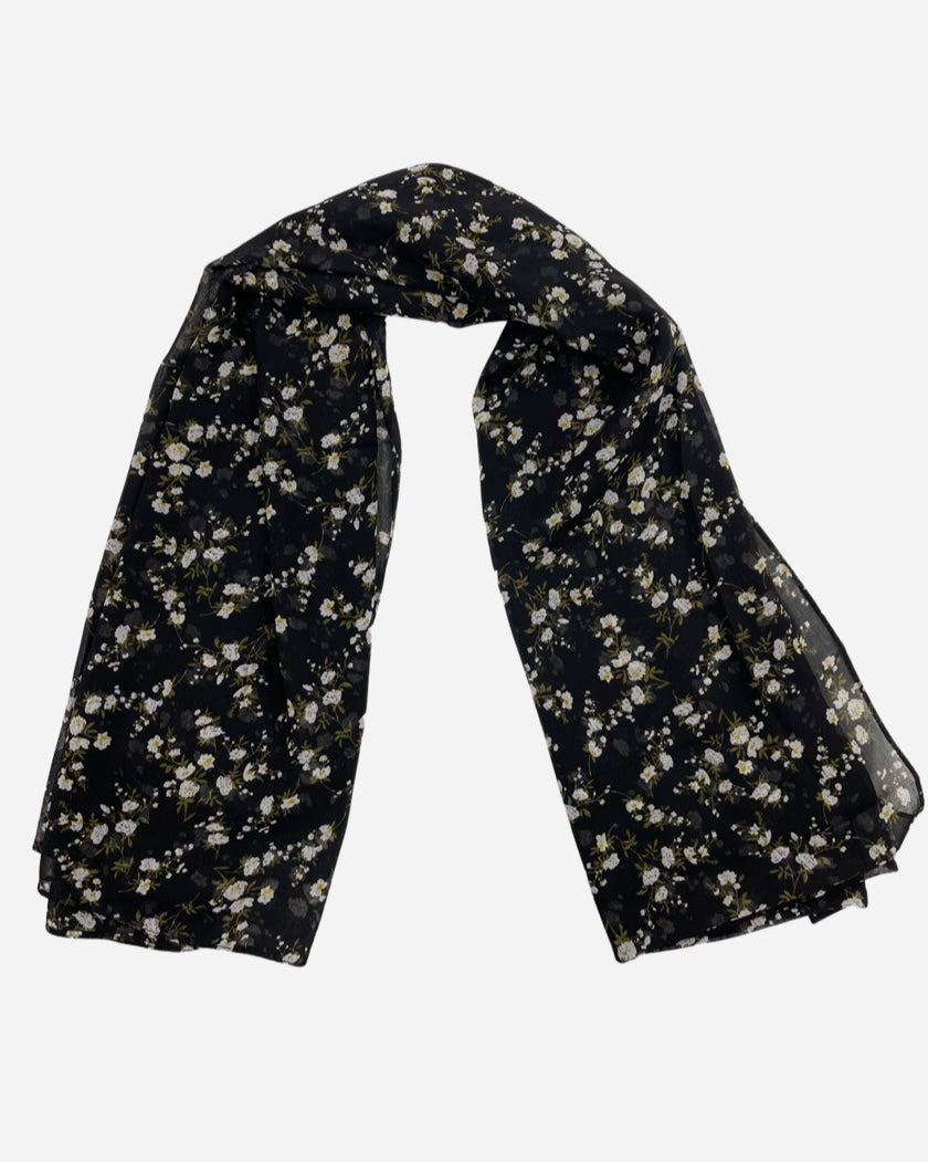 Cerastium Tomentosum Chiffon Hijab - Modern Abayati