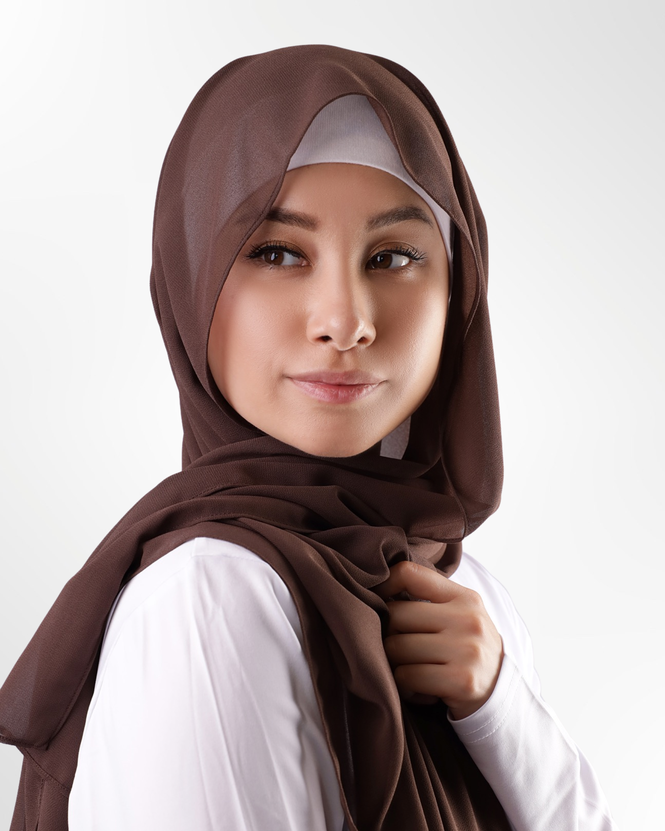 Georgette Chiffon Hijab – Dune - Modern Abayati
