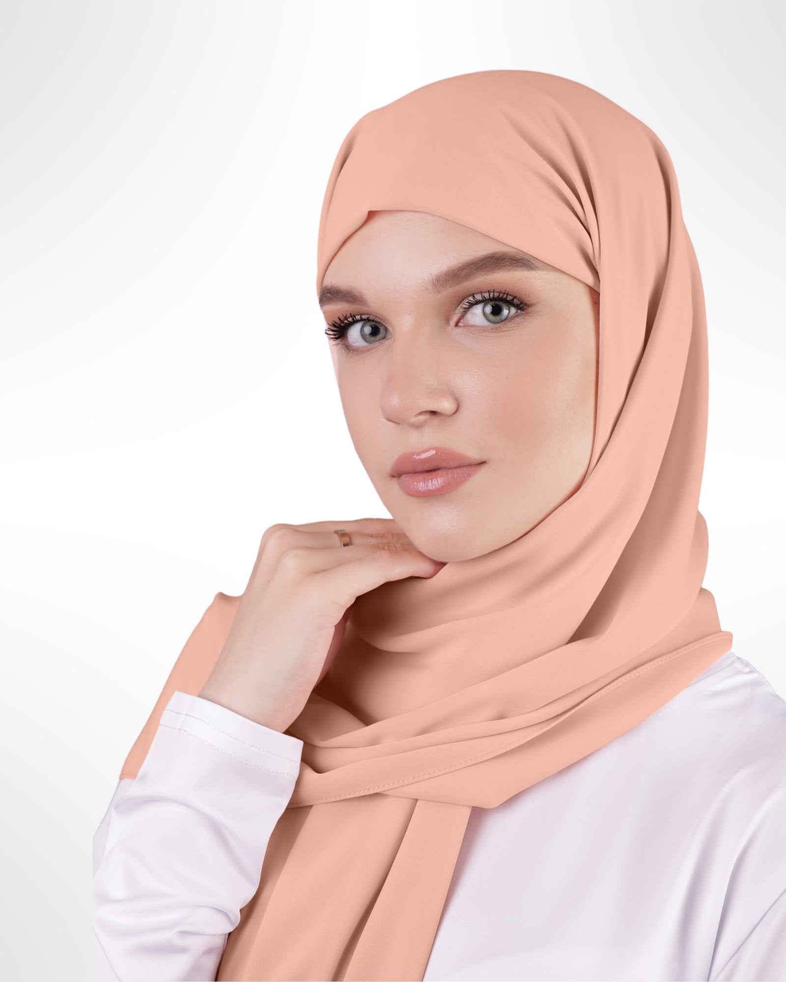 Premium Chiffon Hijab – Blossom - Modern Abayati