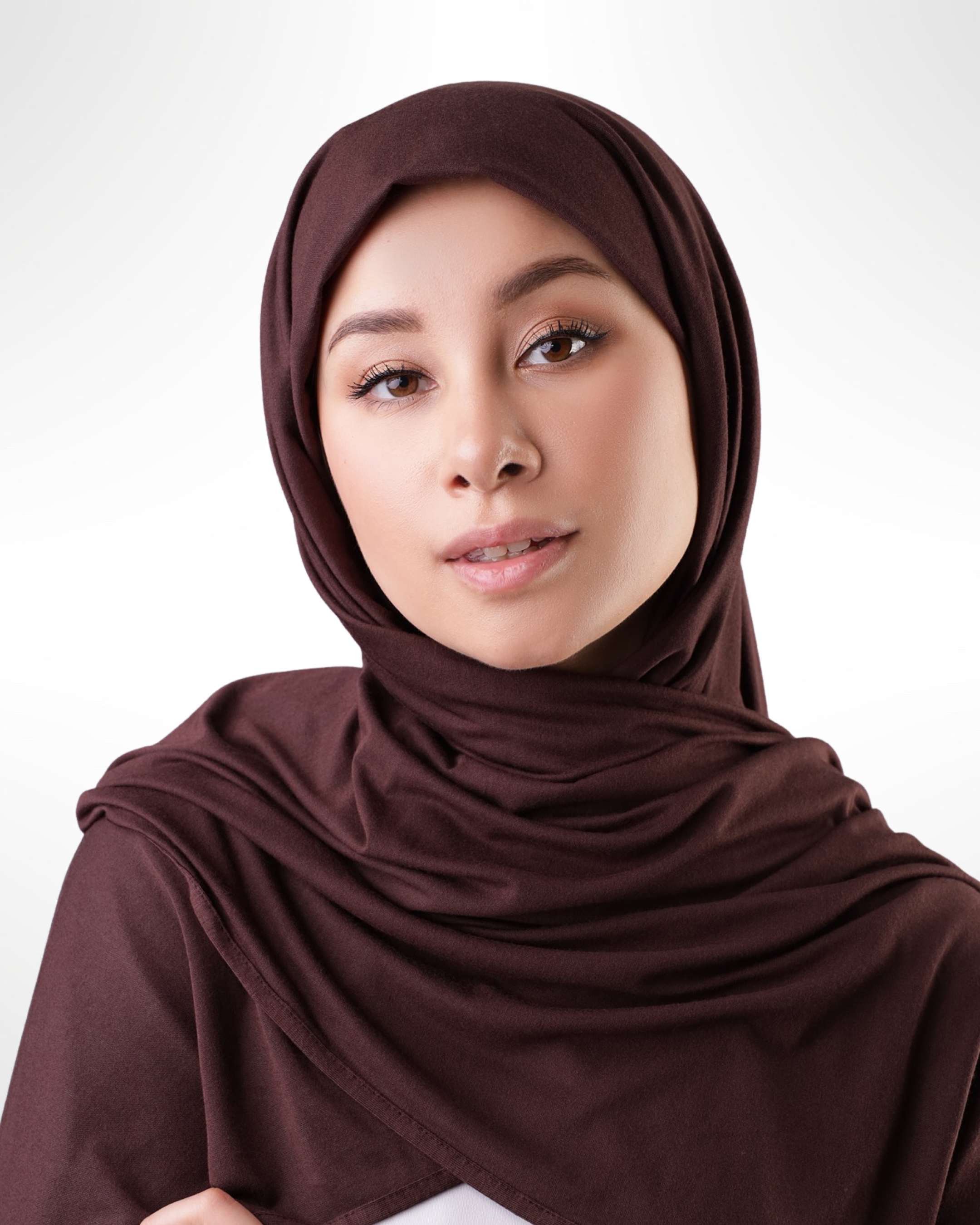 Premium Jersey Hijab – Woody Brown - Modern Abayati