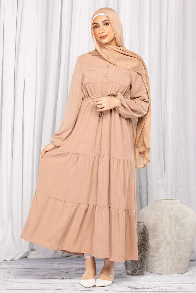 Safa Textured Maxi Dress