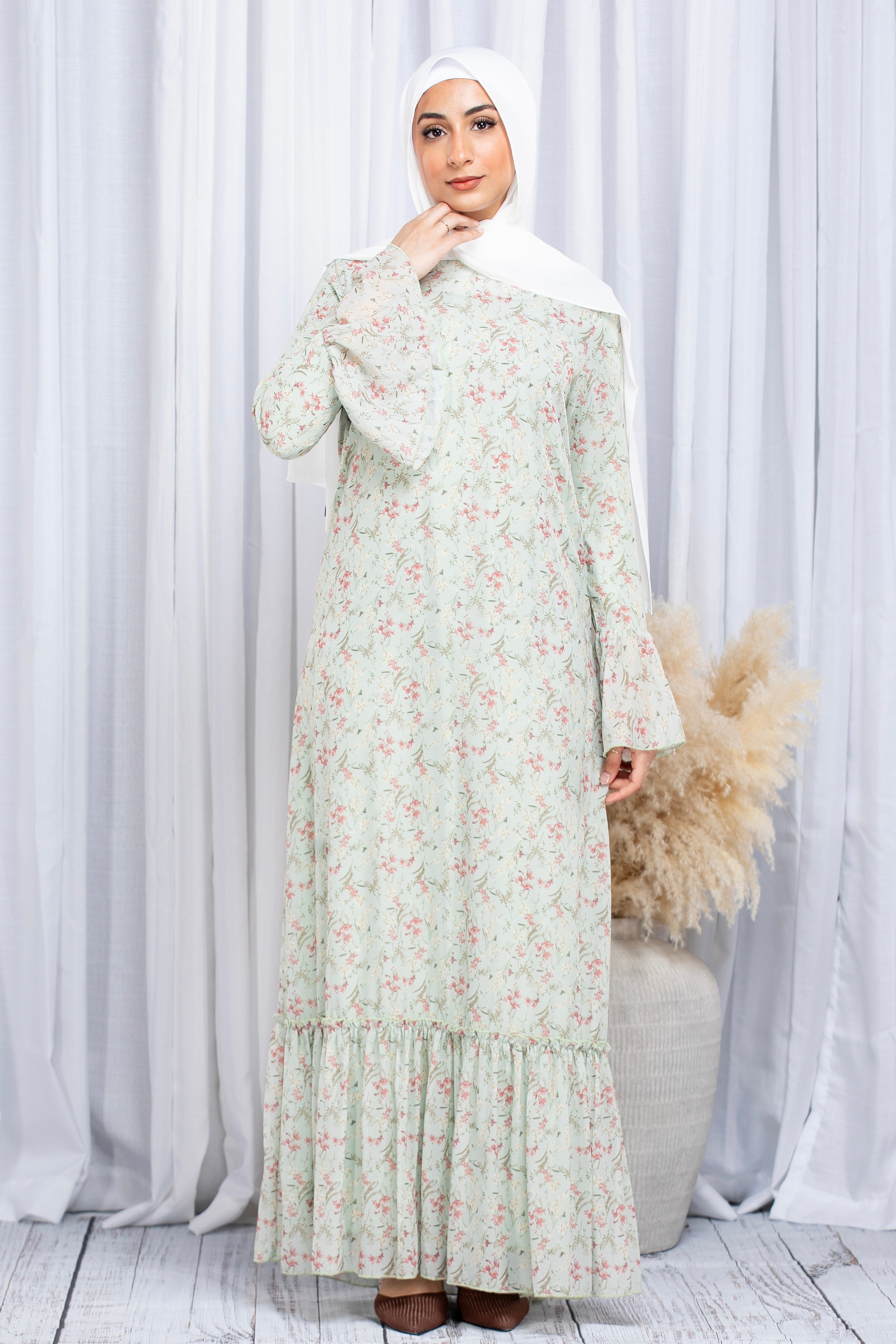 Sahar Floral Maxi Dress