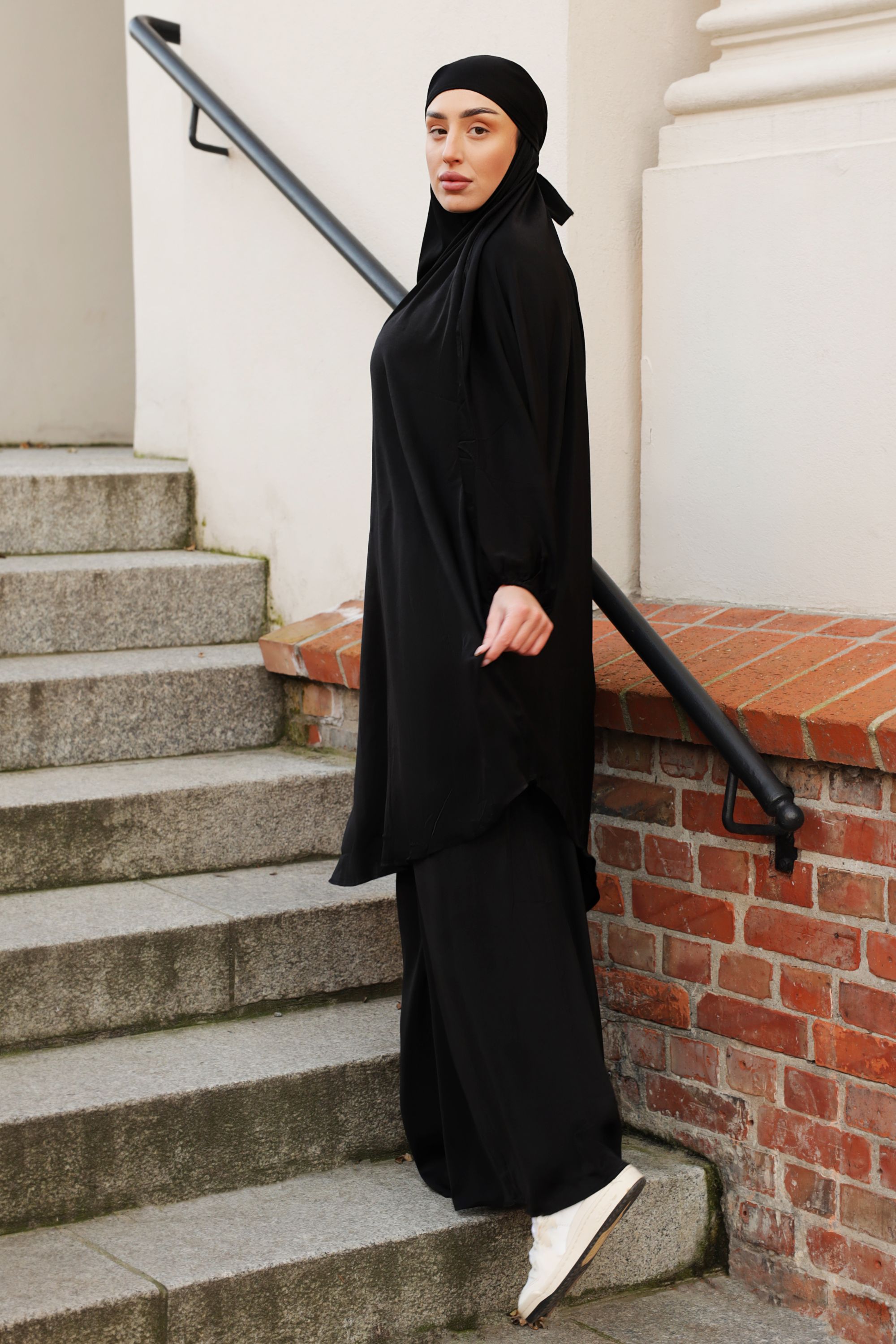 Jilbab Prayer Outfit - Black