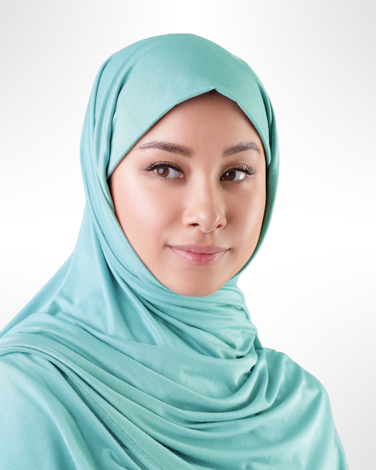 Premium Jersey Hijab – Dusty Teal - Modern Abayati