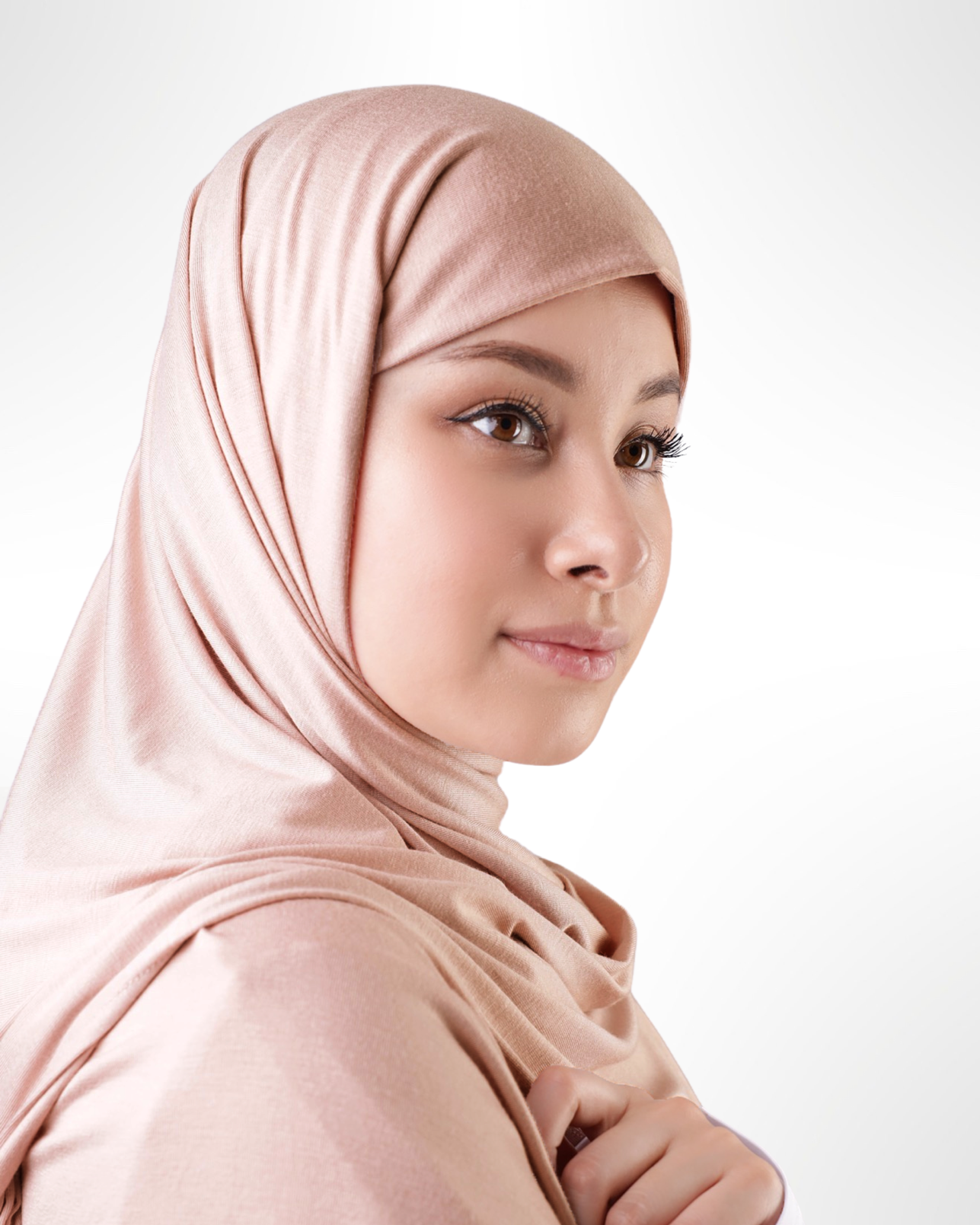 Premium Jersey Hijab – Nude - Modern Abayati