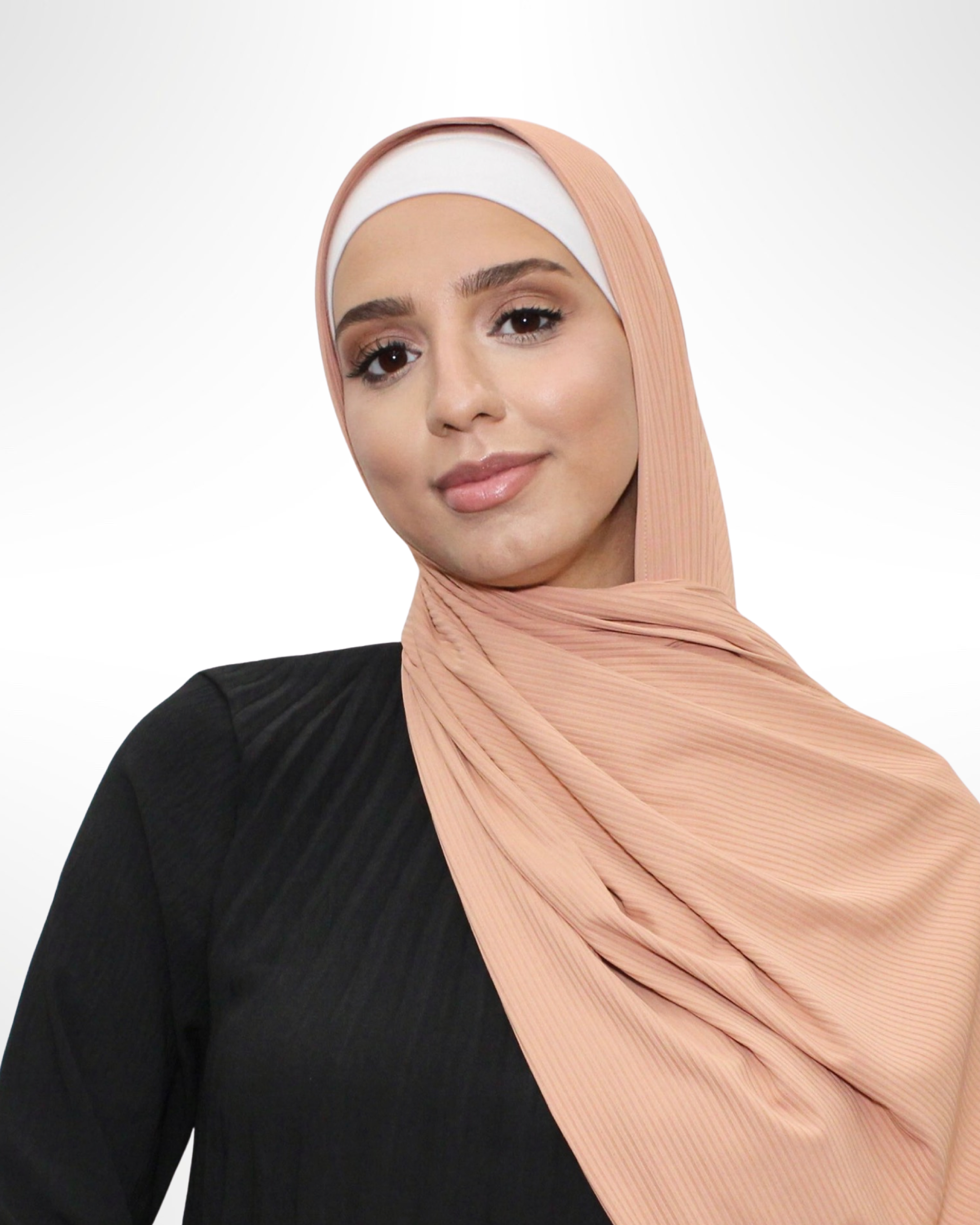 Ribbed Jersey Hijab – Cashmere - Modern Abayati