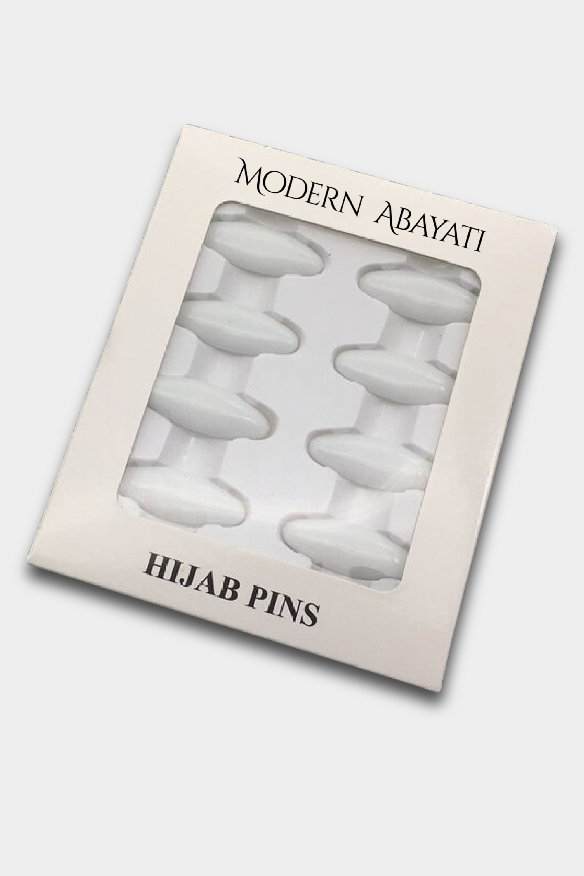 Hijab Pins – White - Modern Abayati