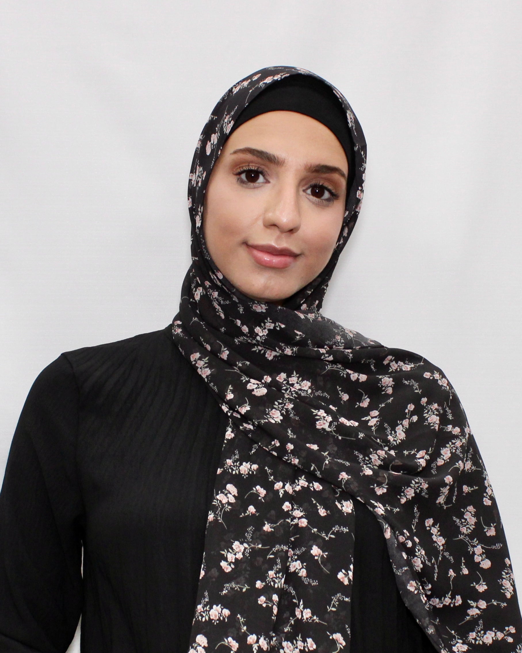 Cute Kalmia Chiffon Hijab - Modern Abayati