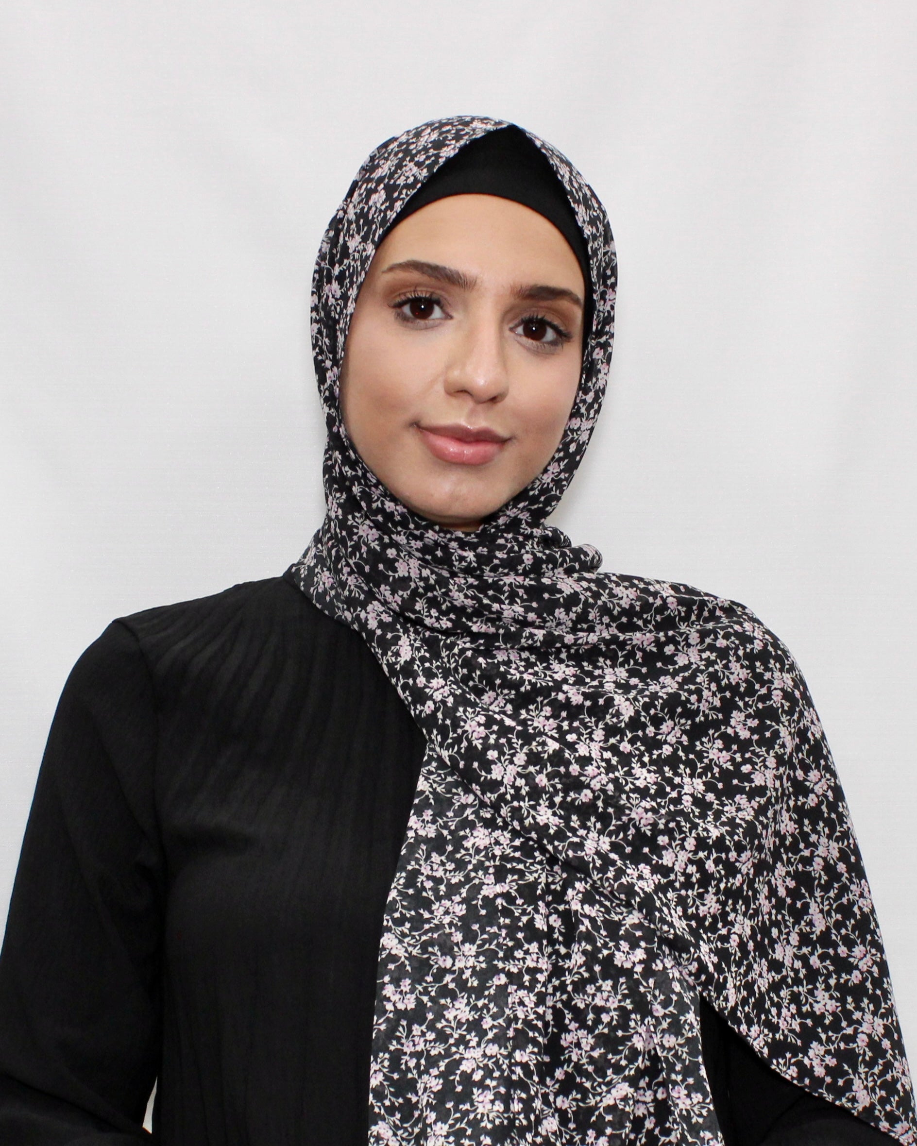 Wxquisite Blossom Chiffon Hijab - Modern Abayati